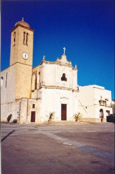 Caprarica del Capo - piazza Sant'Andrea - Chiesa di Sant'Andrea